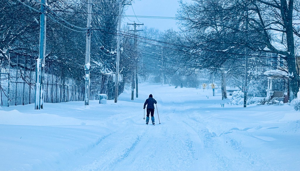 Postcard: Frozen City